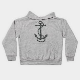 Anchor ( Anchor With A Chain ) Kids Hoodie